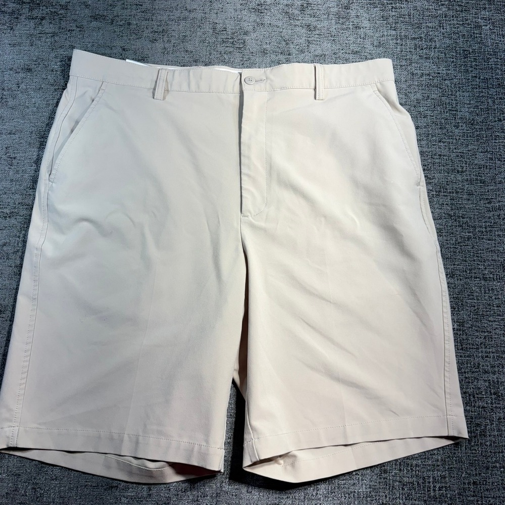 FootJoy Golf Shorts Mens 38 Tan Khaki Performance Stretch Lightweight FJ
